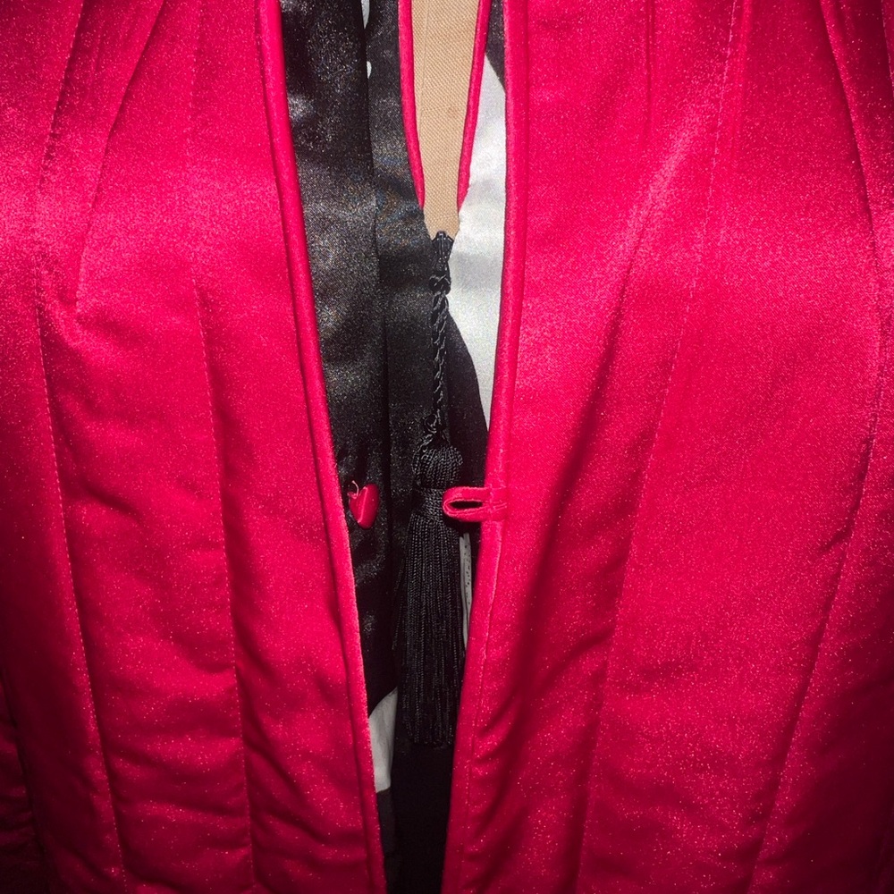 Lejaby Satin Chemise Robe and House Coat- Women's Intimates - Picture 8 of 8